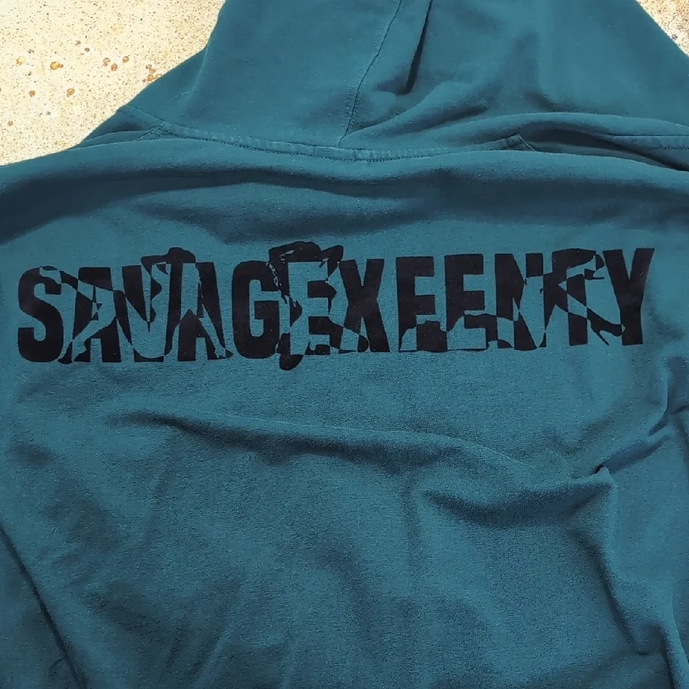 Savage X Fenty | Forest Green Cotton Hooded Robe Size XL - Picture 12 of 12